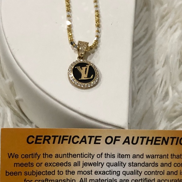 10k solid gold luxury designer pendant, 100% real gold, best Christmas gift ever - Picture 5 of 11